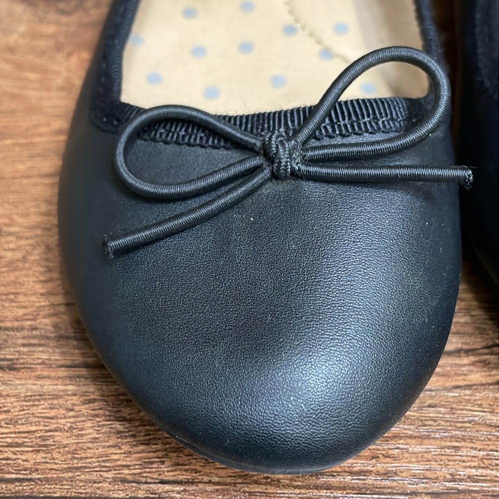 Cat & Jack Girls' Diana Slip-On Ballet Flats Black Size 13 PRICE FIRM/NO OFFERS - Picture 4 of 14
